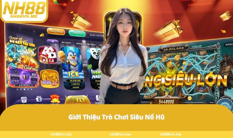 Màn hình chính của game đa màu sắc